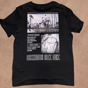 Basketball black tshirt size large NWT